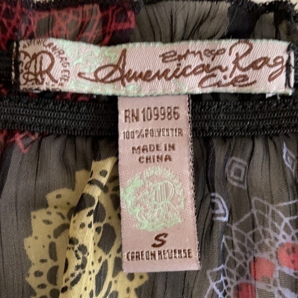 American Rag | Sheer Patterned Blouse - Picture 4 of 4